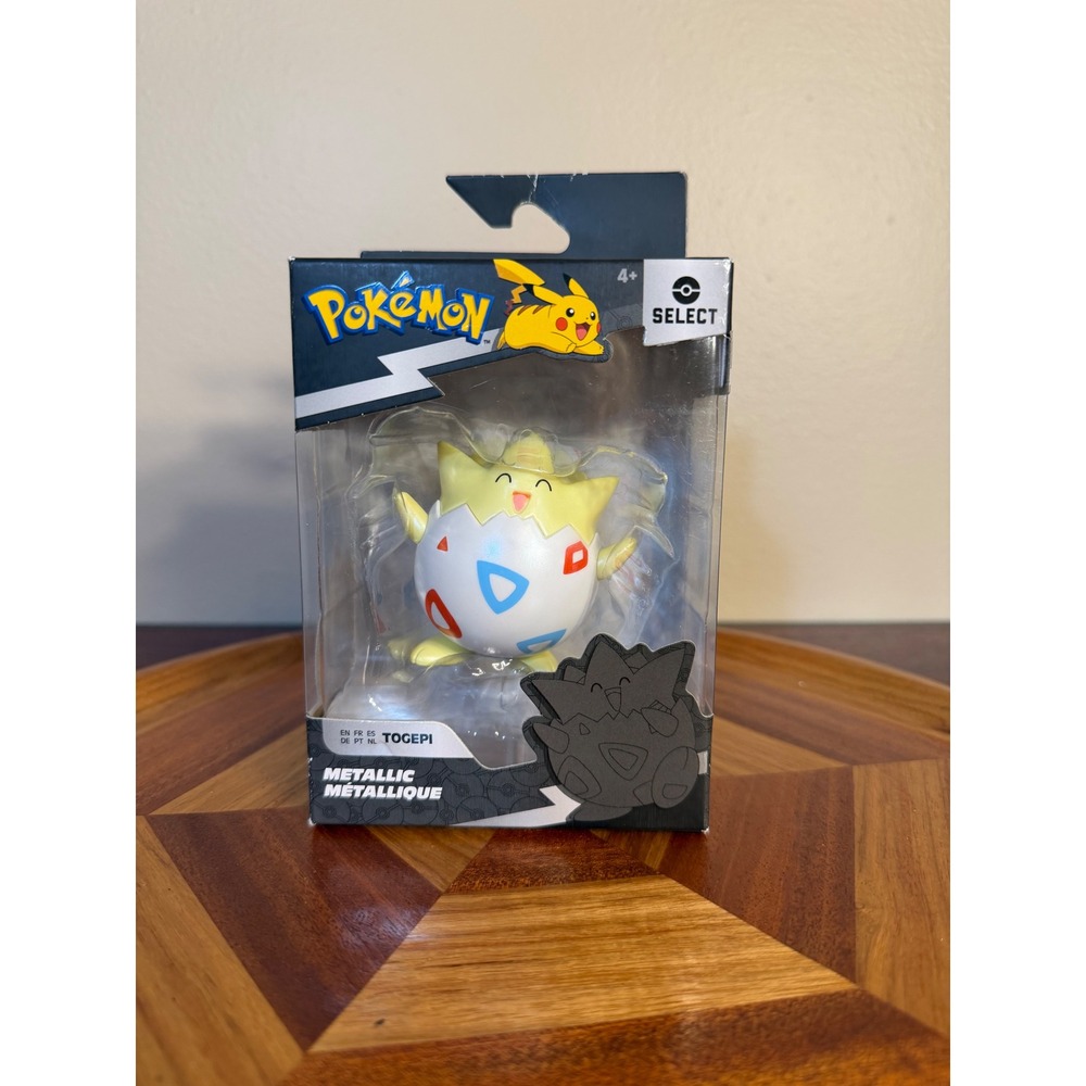 Pokemon Select Togepi Metallic Figure Series 3 Jazwares PKW3288 New